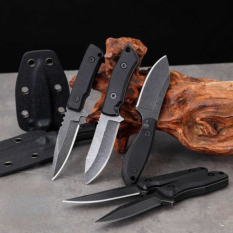 Edc Carry Fixed Blade Knife - 5CR15 Paslanmaz Çelik Küçük Sabit Bıçak
