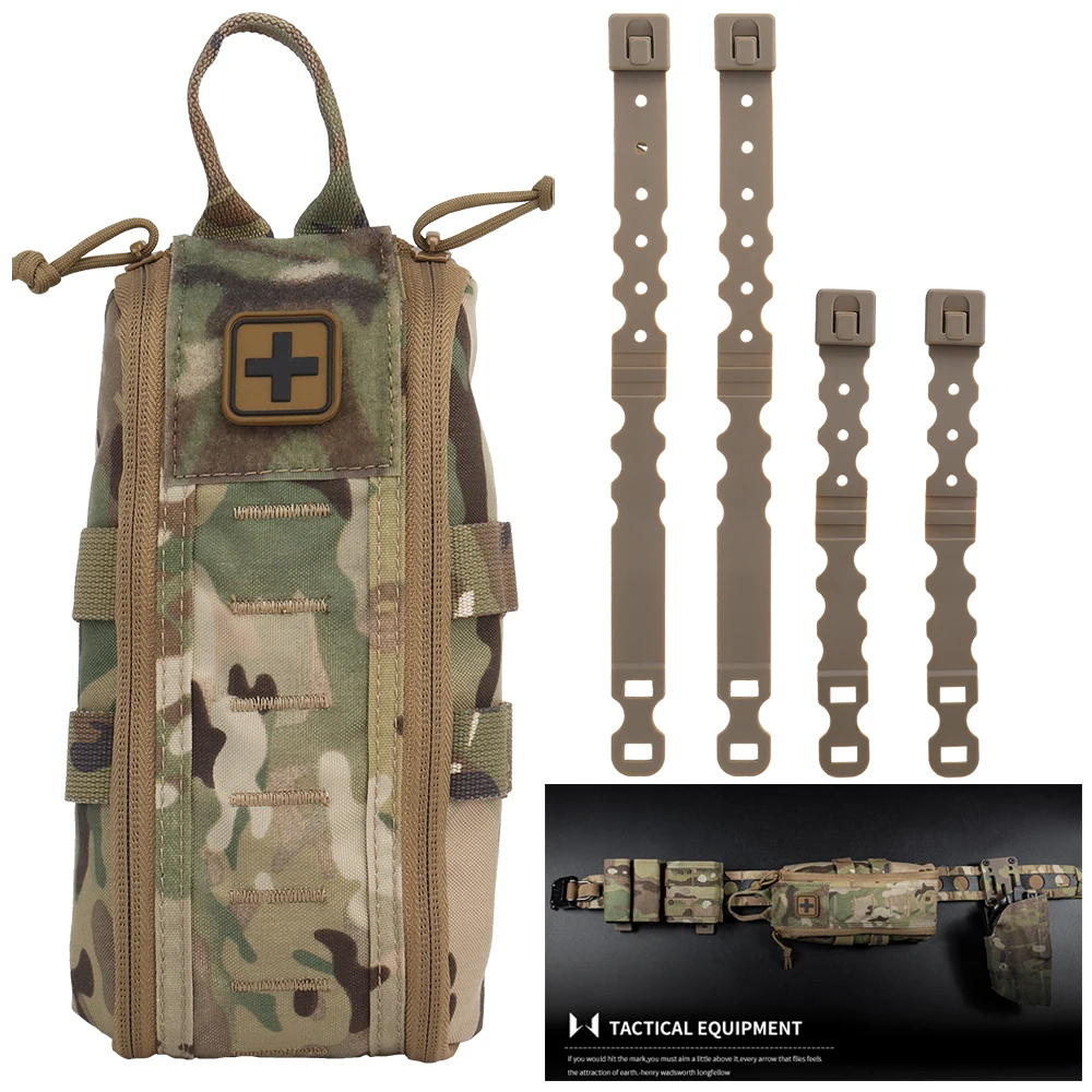 Edc Carry Case - Kamp ilk yardım kiti MOLLE bel