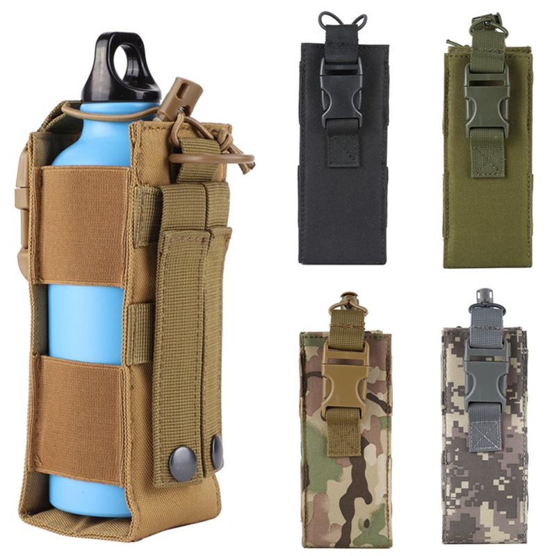 Edc Carry Pouch - Molle Su Şişesi Kılıfı Çantası Açık