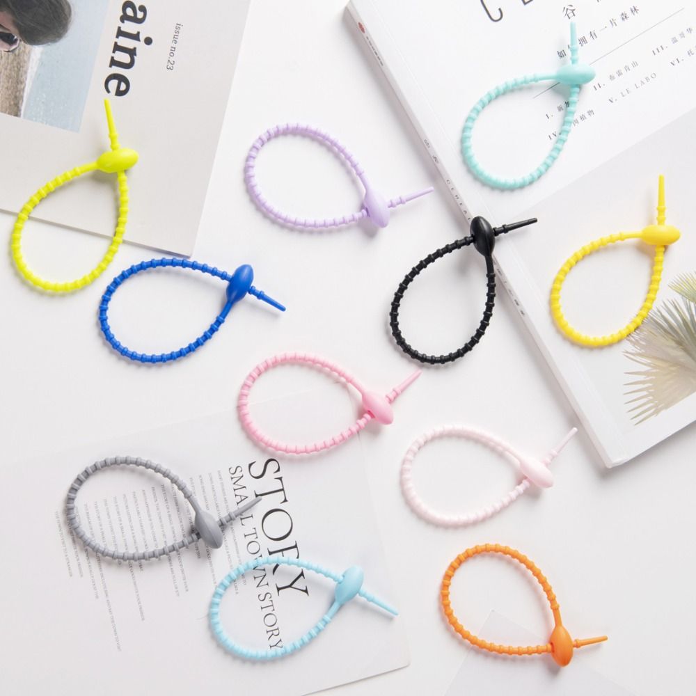 10 adet/takım Tadpole şekilli  - Cable Winder Keychain incelemesi ve fiyatı