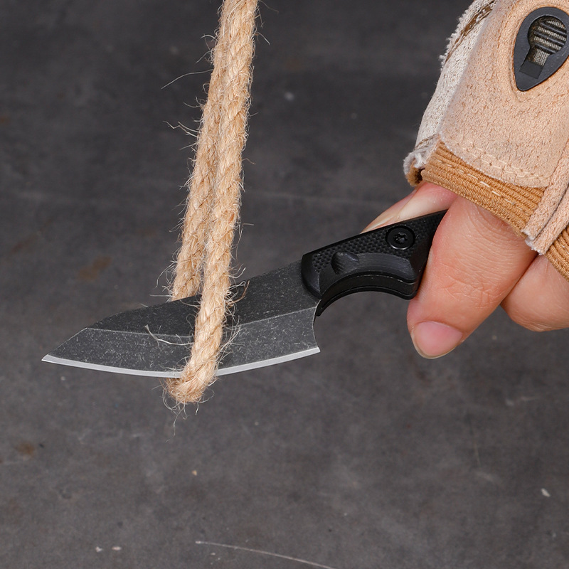 5CR15 Paslanmaz Çelik Küçük Sa - Edc Carry Fixed Blade Knife incelemesi ve fiyatı