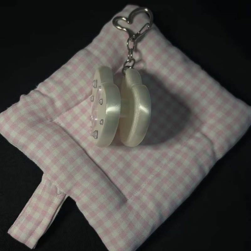Gotik Nota Şeklinde Kalp Kablo - Cable Winder Keychain incelemesi ve fiyatı