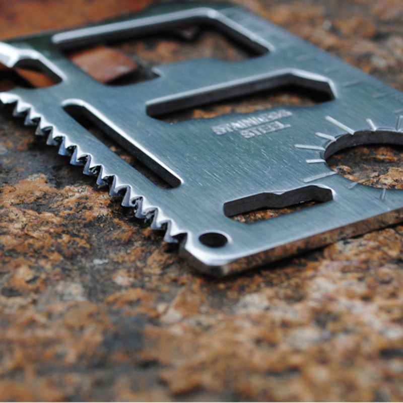 Cep Aracı Kredi Kartı 11'i 1 A - Multitool Credit Card incelemesi ve fiyatı