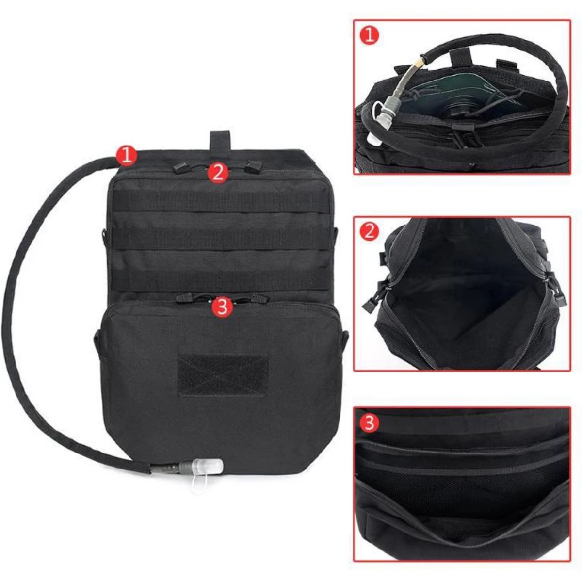 Açık Molle çanta kamp sıvı alı - Edc Carry Case incelemesi ve fiyatı