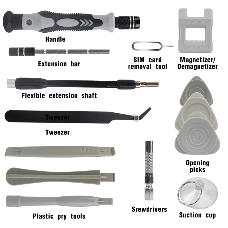 Taşınabilir 115'i 1 Arada Many - Micro Screwdriver Kit incelemesi ve fiyatı