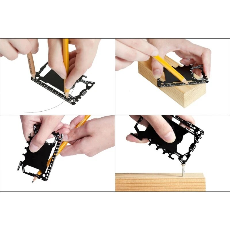 Çok aracı 46 in 1 kredi kartı  - Multitool Credit Card incelemesi ve fiyatı