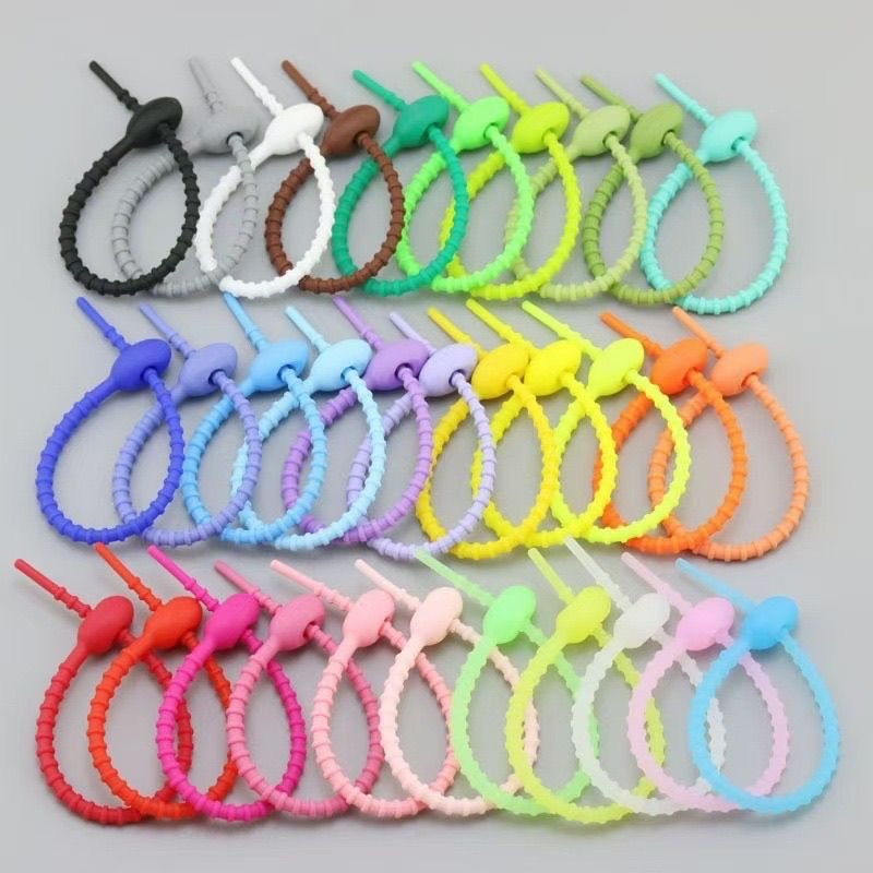 10/200 adet silikon kablo bağl - Cable Winder Keychain incelemesi ve fiyatı