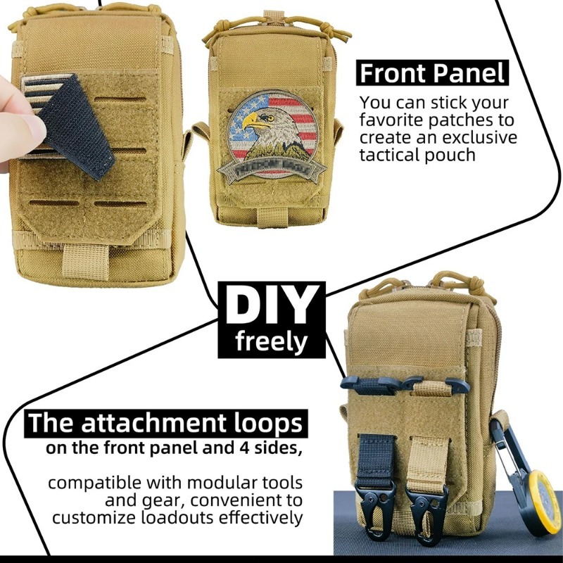 Taktiksel MOLLE EDC Kullanım Ç - Edc Carry Box incelemesi ve fiyatı