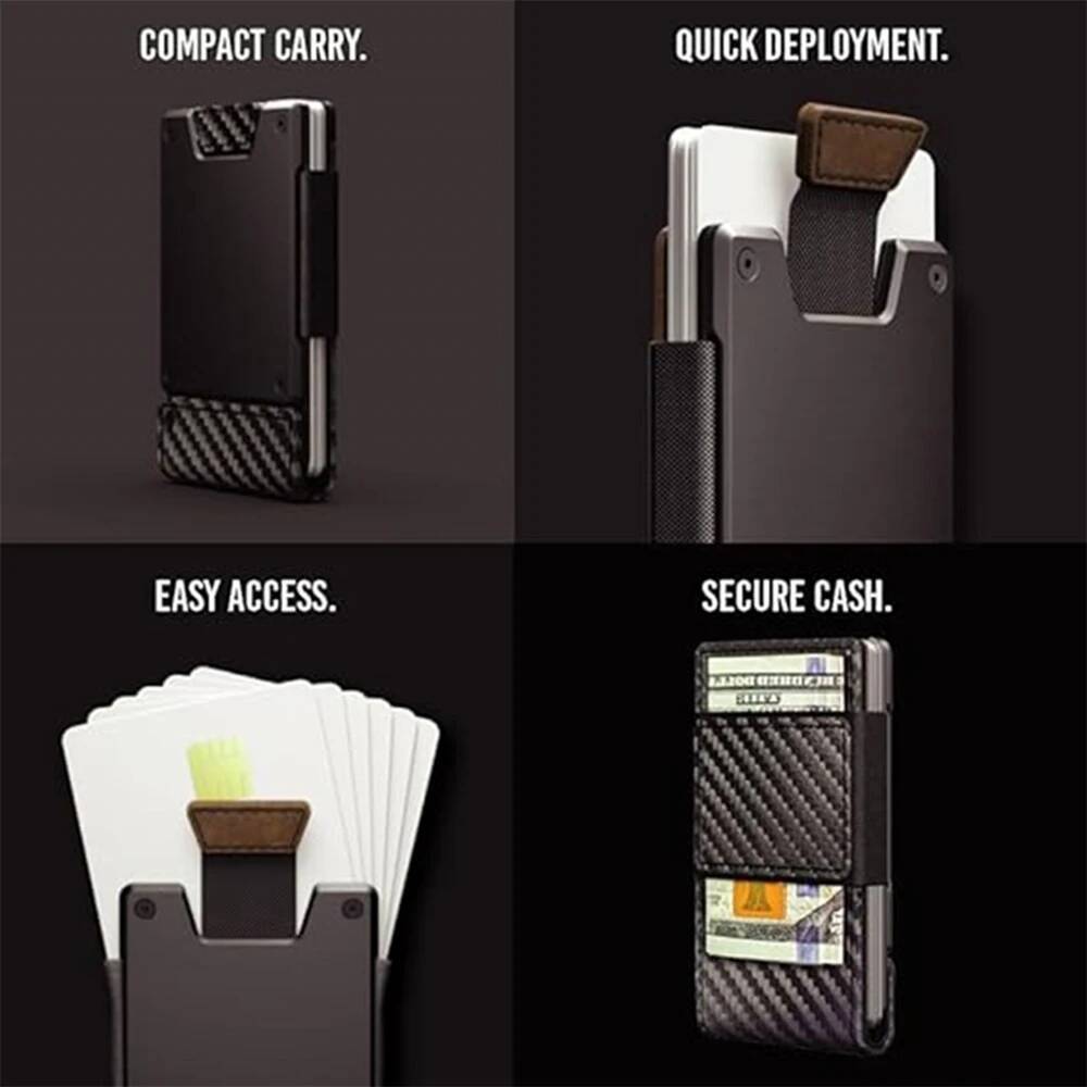 OUIO erkek RFID Engelleme Mini - Money Clip Magnetic incelemesi ve fiyatı