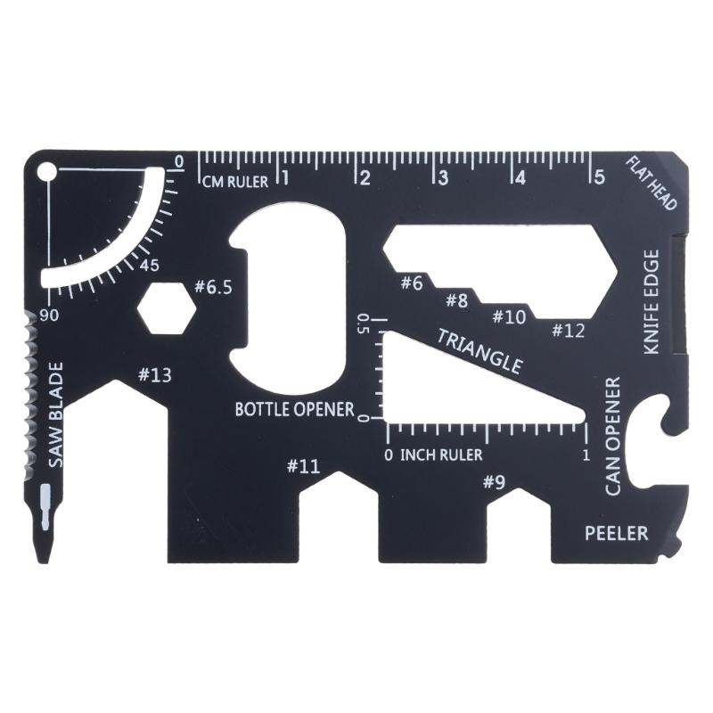 15'i 1 Arada Paslanmaz Çelik Ç - Multitool Credit Card incelemesi ve fiyatı