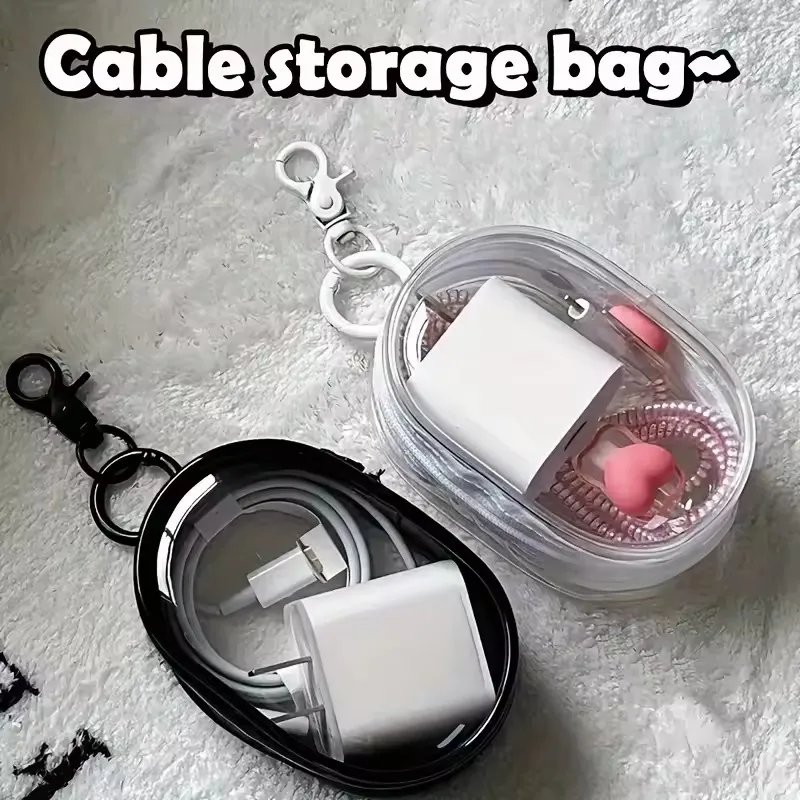 Taşınabilir Mini Şeffaf Fermua - Cable Winder Keychain incelemesi ve fiyatı